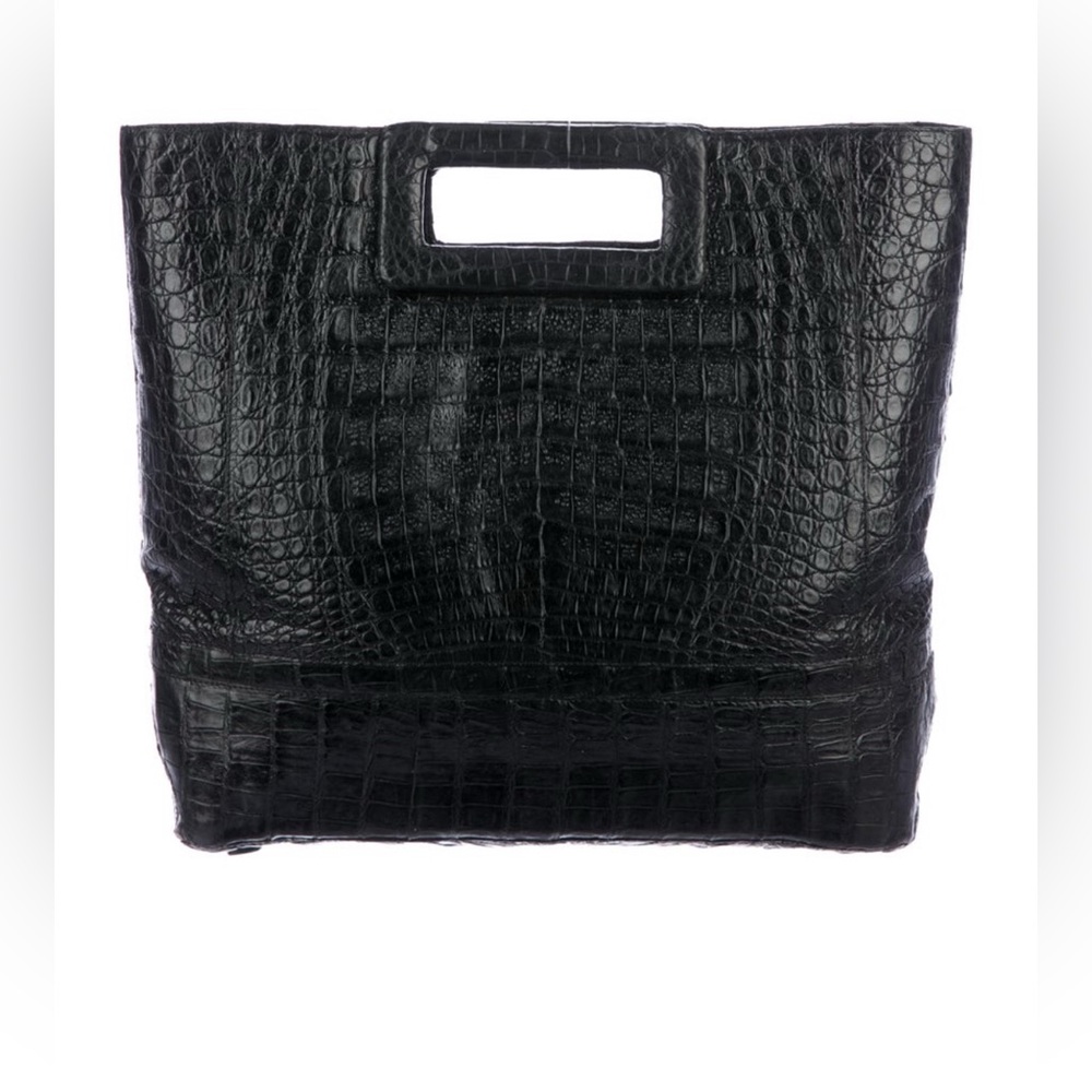 Rare Nancy Gonzalez Genuine Crocodile Vintage Tote 🐊 - Picture 2 of 4